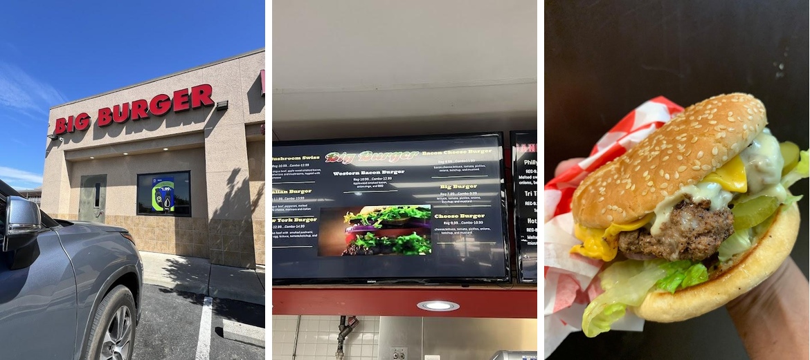 BIG BURGER & MAIN STREET PIZZA