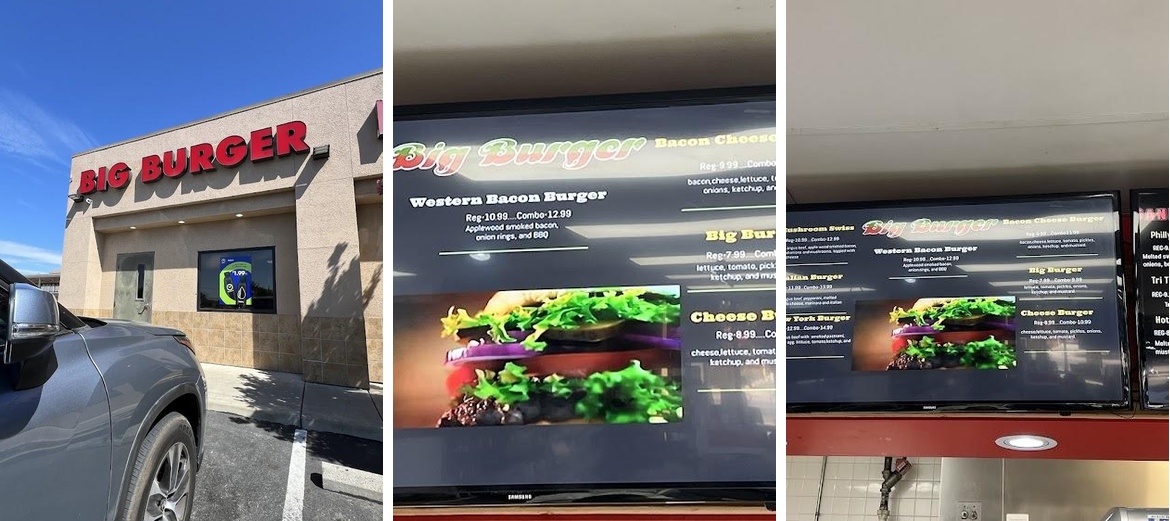BIG BURGER & MAIN STREET PIZZA