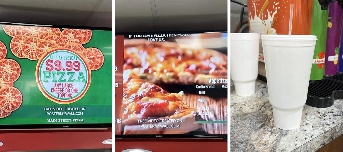BIG BURGER & MAIN STREET PIZZA